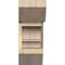 Ekena Millwork Balboa Slat Rough Sawn Bracket w/ Offset Brace, Douglas Fir, 8"W x 20"D x 20"H BKT0806X20X20BOA06RDF - alternate 2